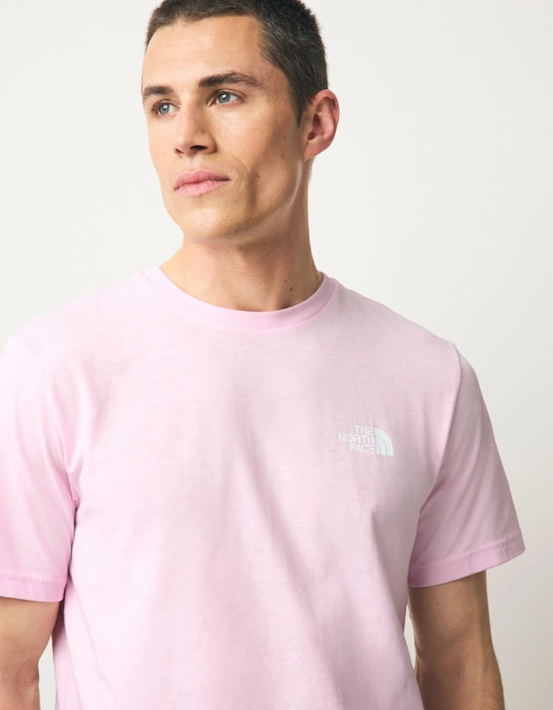 Simple Dome T-Shirt Pink