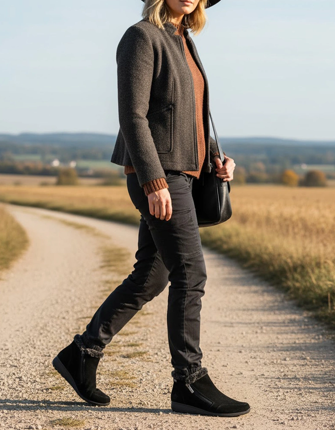 47256-00 Womens Boots Black