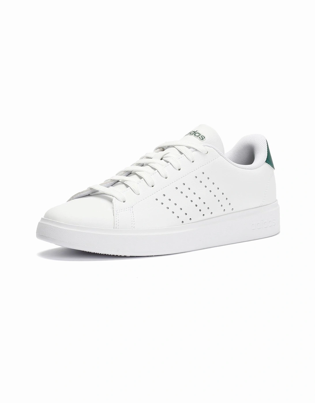 Advantage 2.0 White/Green Trainers