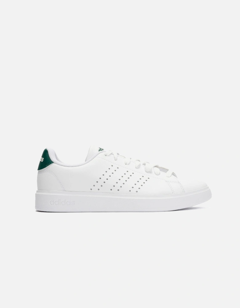 Advantage 2.0 White/Green Trainers