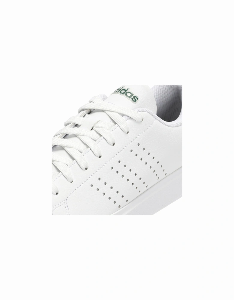 Advantage 2.0 White/Green Trainers