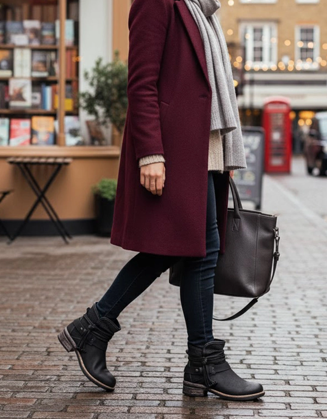 94689-00 Womens Ankle Boots Black