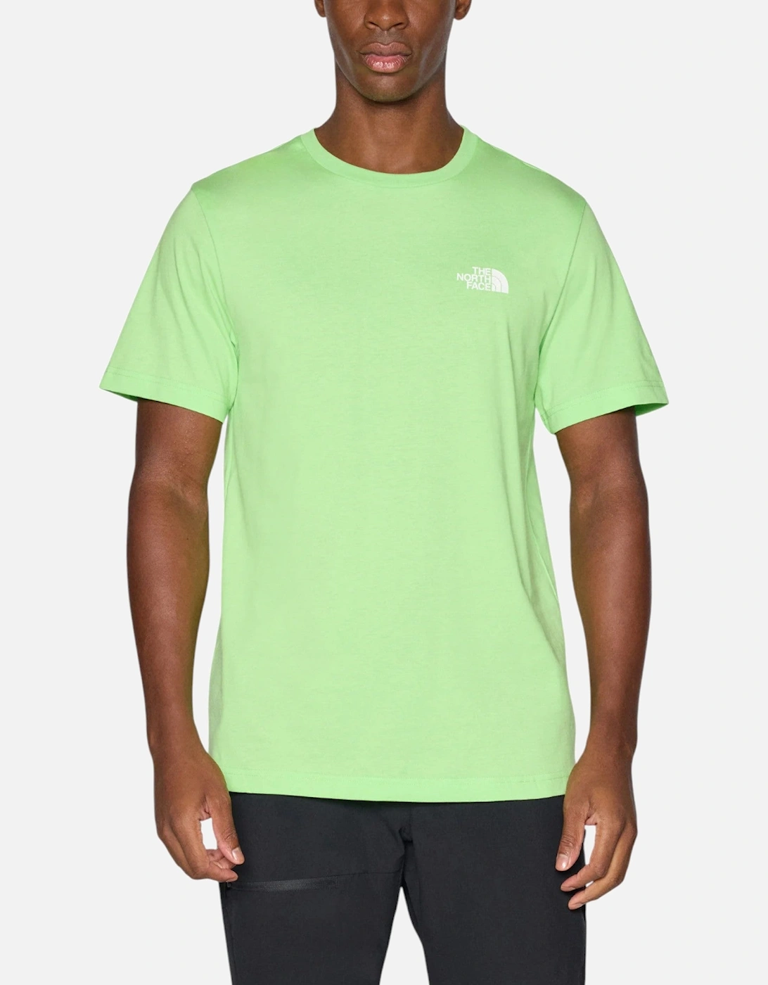 Simple Dome T-Shirt Lime, 3 of 2