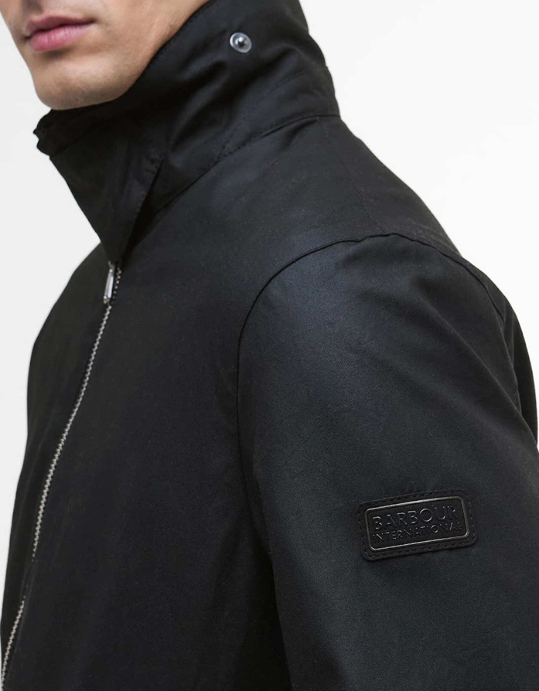 Marker Wax Jacket BK71 Black