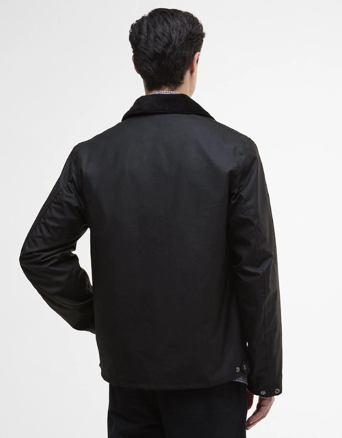 Marker Wax Jacket BK71 Black