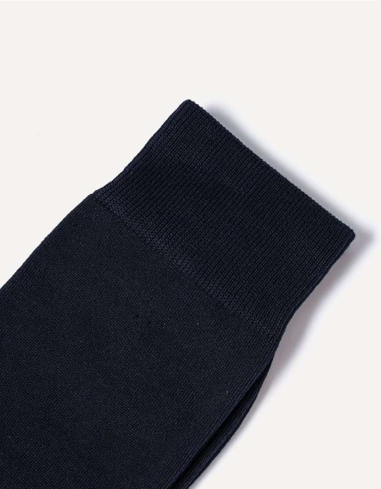 Cotton Dark Blue Socks