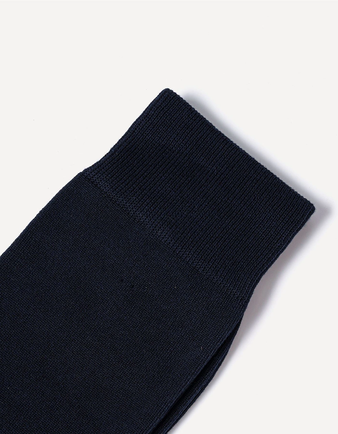 Cotton Dark Blue Socks