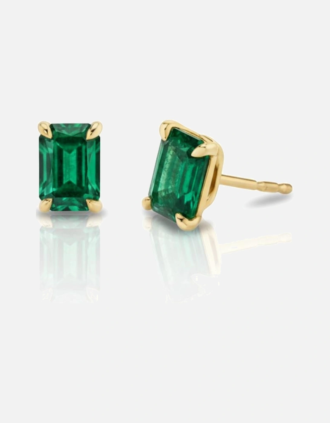 Vera Emerald Studs, 2 of 1