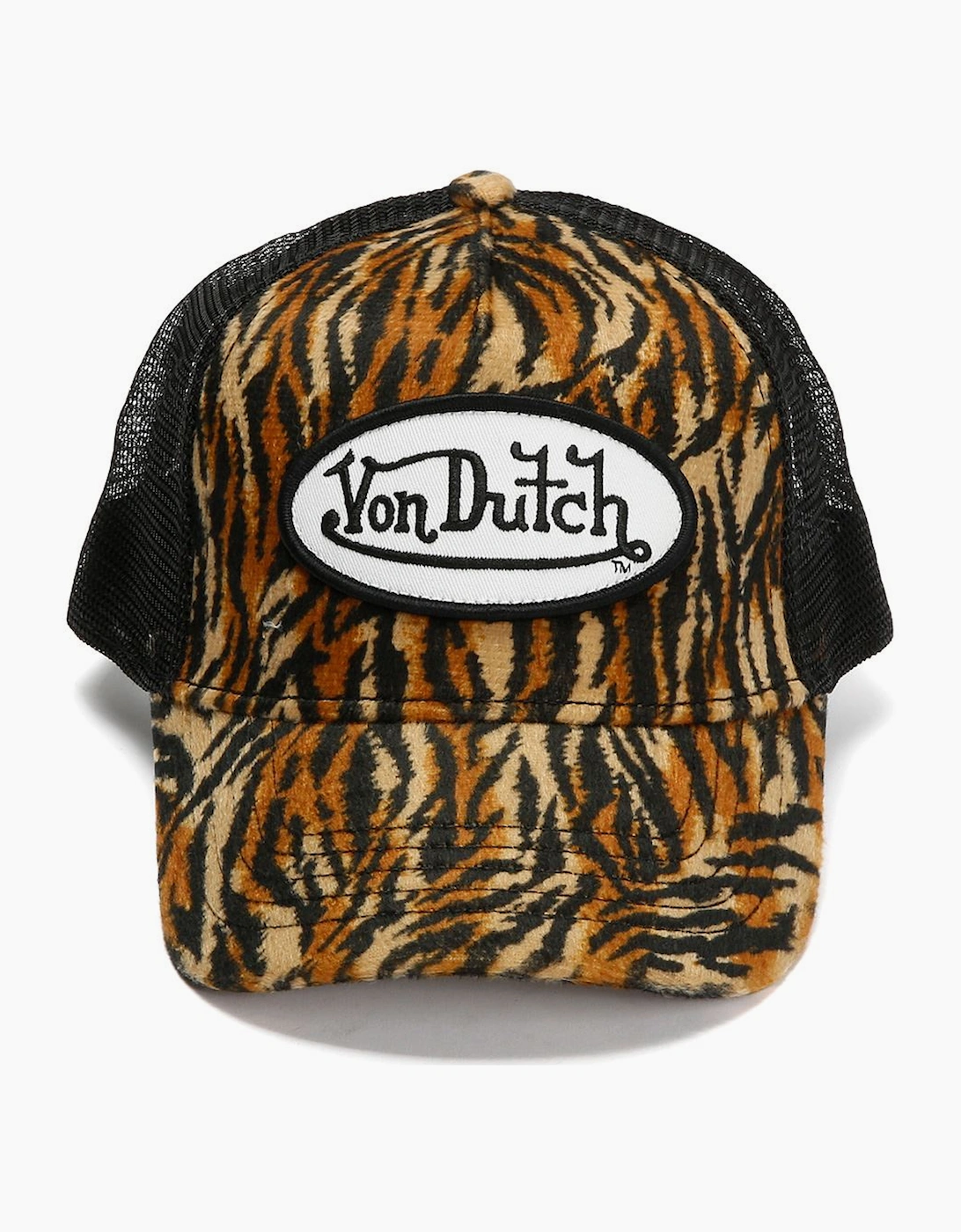 Von Dutch Unisex Brown Safari Trucker Caps