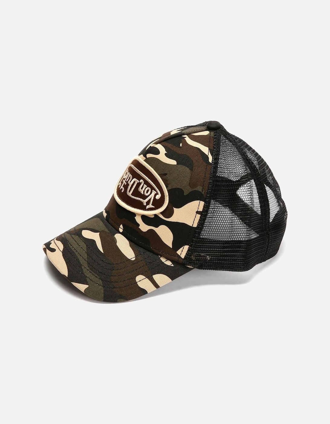 Multi Trucker Cotton Brown Edge Camo Caps