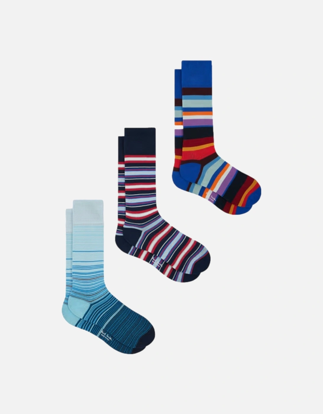 3 Pack Navy Cracker Socks 1A MIX_1