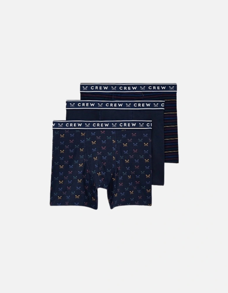 Mens 3 Pack Jersey Boxer Shorts