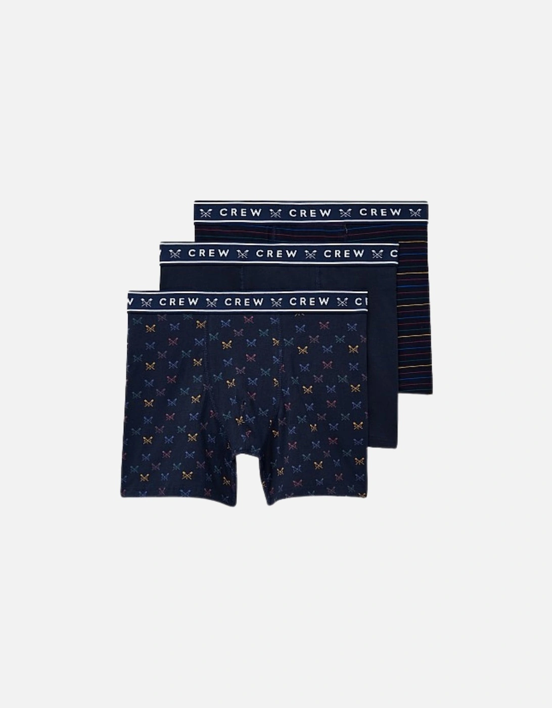 Mens 3 Pack Jersey Boxer Shorts, 2 of 1