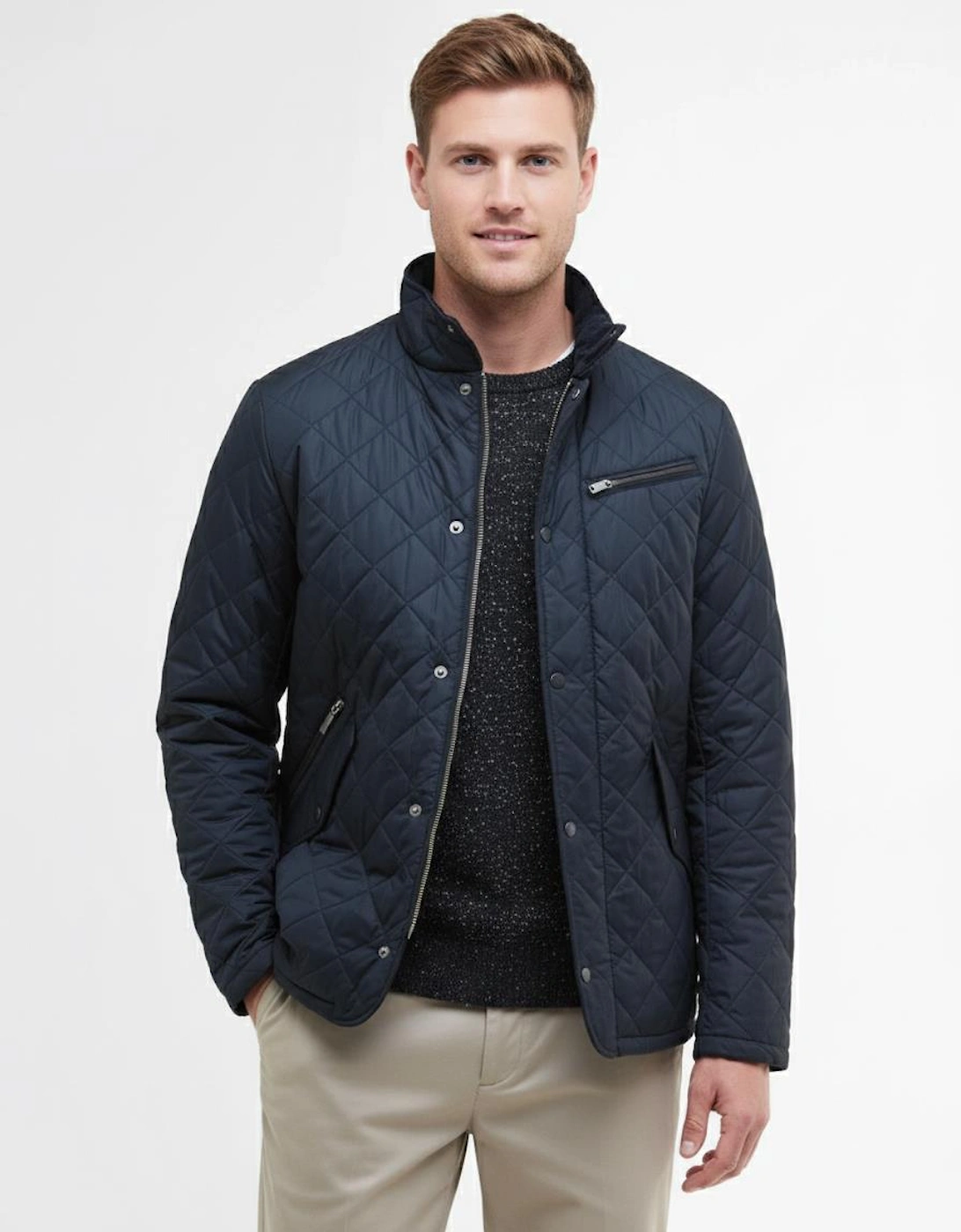 Chelsea Mens Sportsquilt Jacket - Navy
