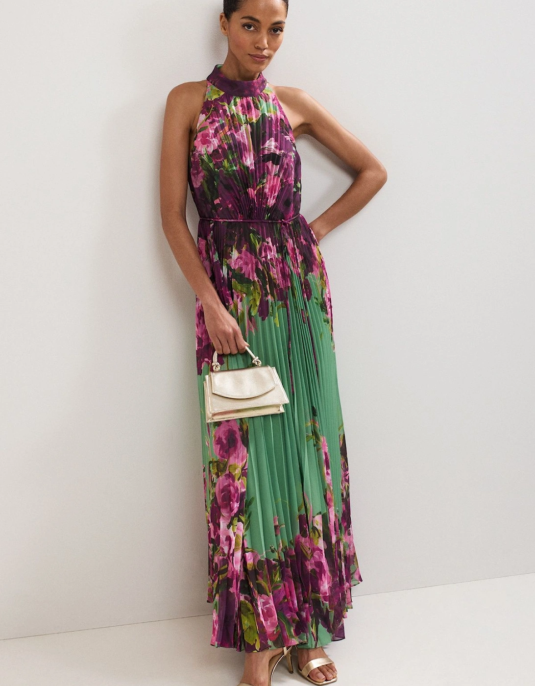 Dahlia Printed Maxi Dress, 2 of 1