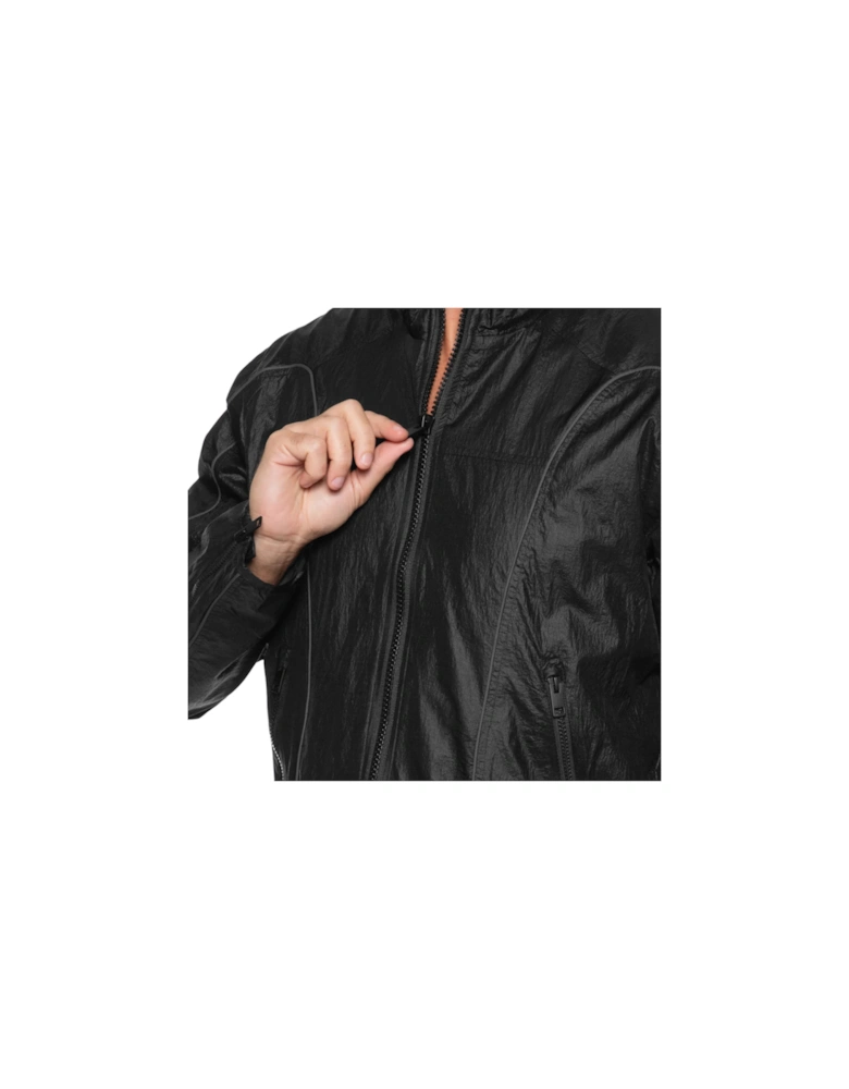 Motor Cross Style Black Jacket