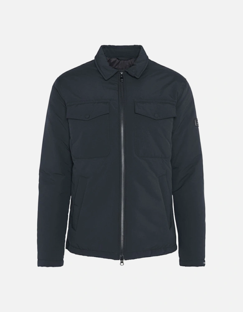 Distill Mens Quilted Jacket - Black