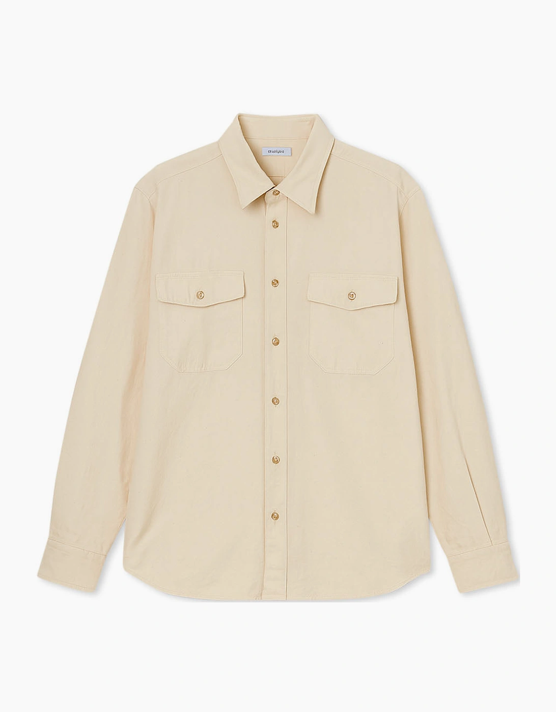 BOGLIOLI Men's Men's Boglioli Soft Beige Cotton Shirt - Cream
