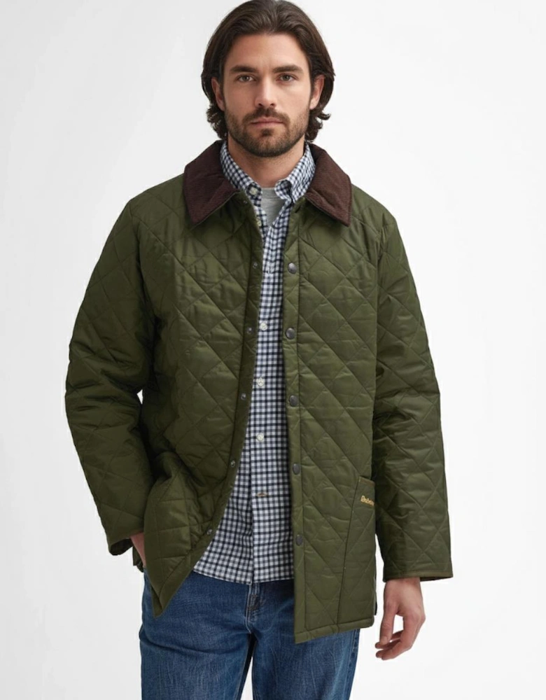 Liddesdale Mens Quilted Jacket - Olive