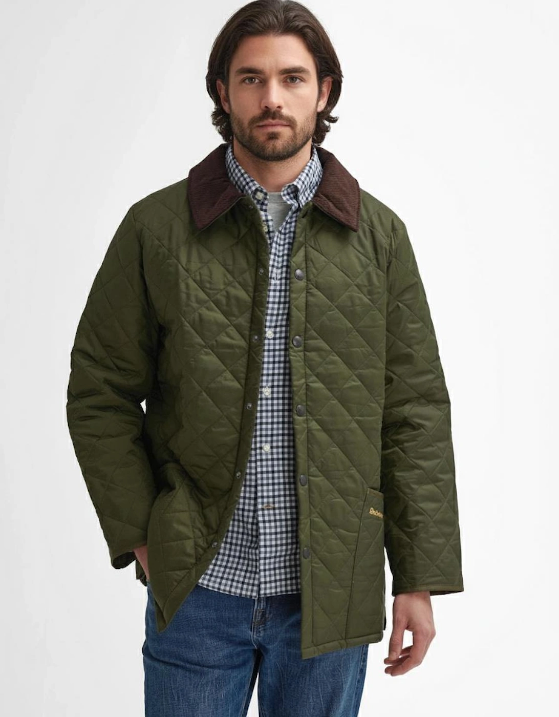 Liddesdale Mens Quilted Jacket - Olive