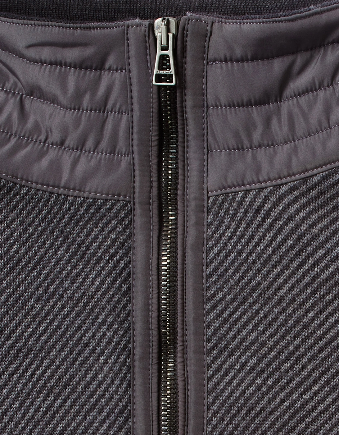 KILMINGTON HALF ZIP KNITWEAR CHARCOAL
