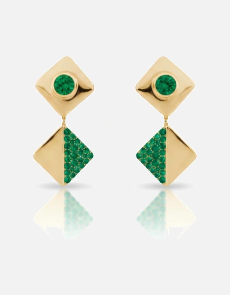 Célia Emerald Earrings
