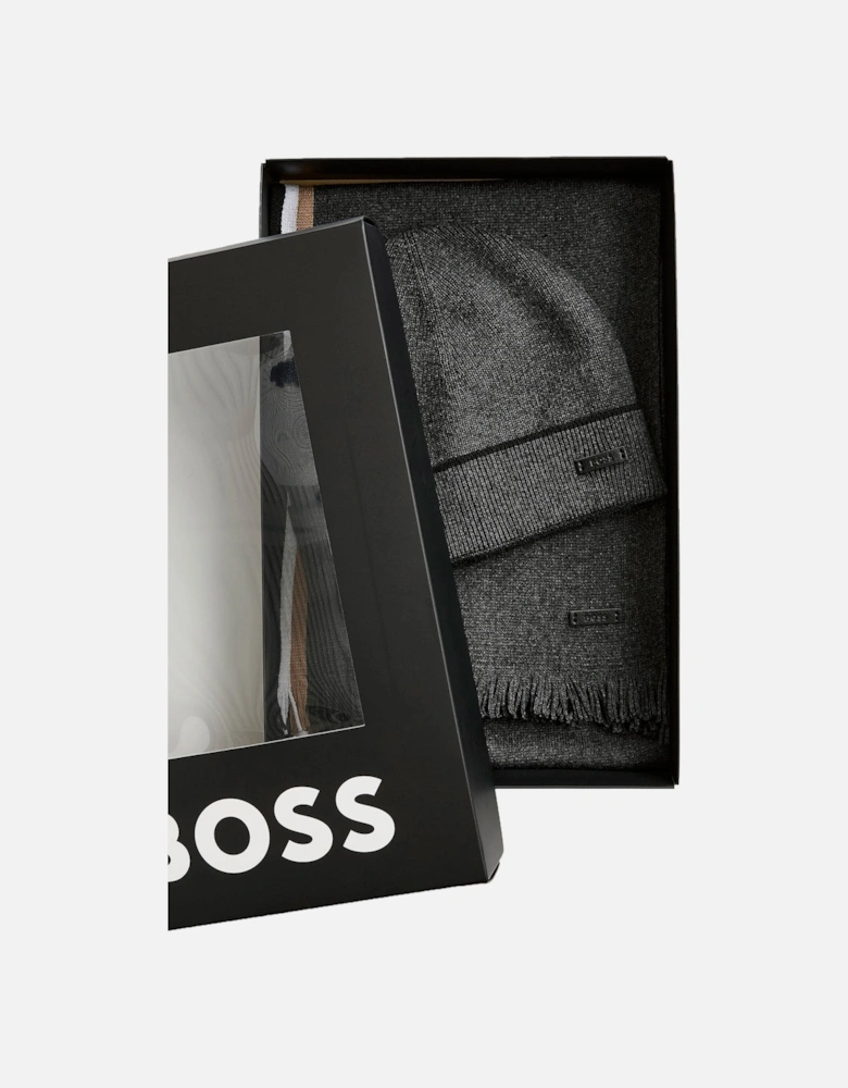 Boss Black HENZO SCARF MEDIUM GREY