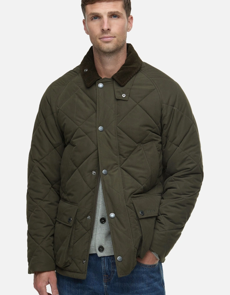 BEDALE QUILT JACKET OLIVE