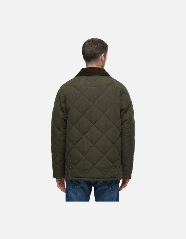 BEDALE QUILT JACKET OLIVE