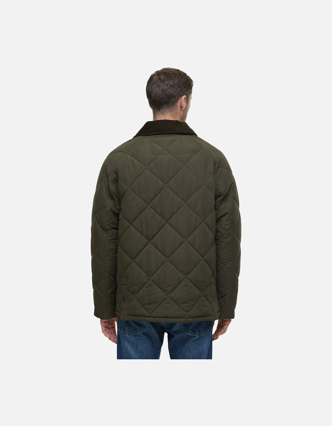 BEDALE QUILT JACKET OLIVE