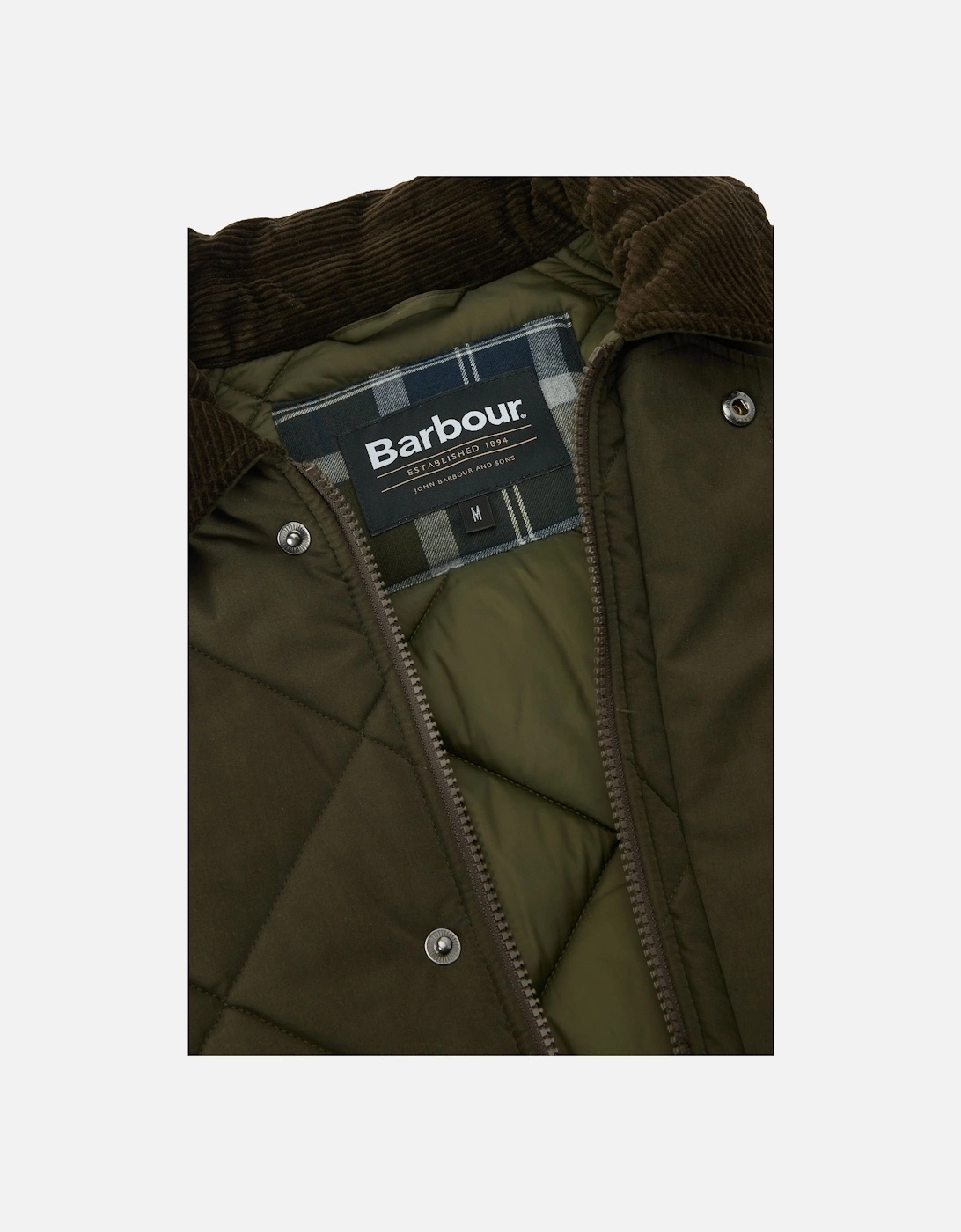 BEDALE QUILT JACKET OLIVE