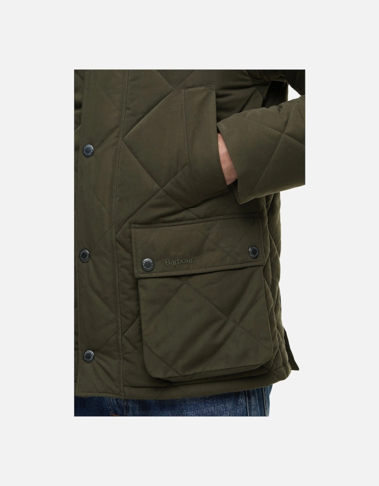 BEDALE QUILT JACKET OLIVE