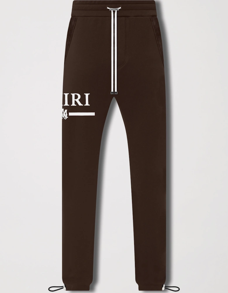 MA BAR LOGO SWEATPANTS BROWN