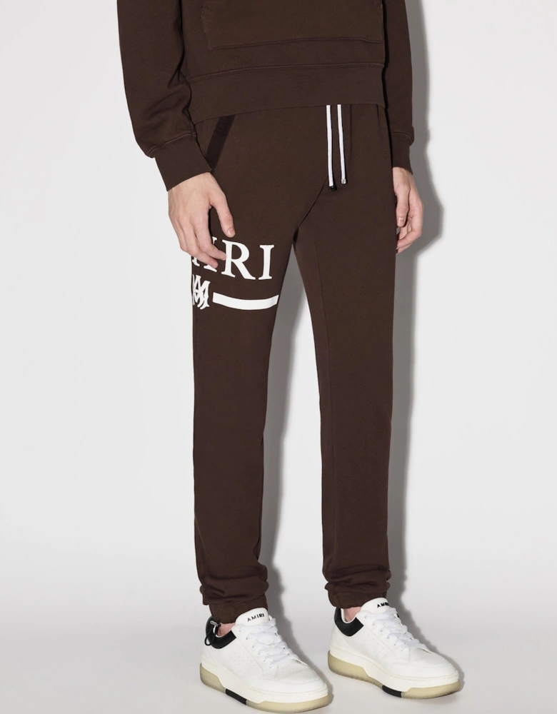 MA BAR LOGO SWEATPANTS BROWN