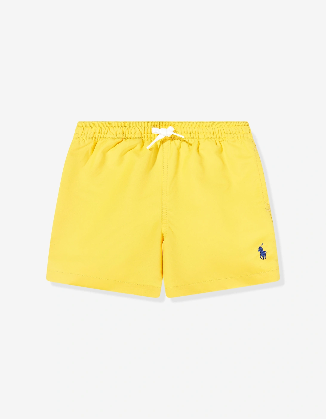 Boys Logo Swim Shorts in Yellow, 5 of 4
