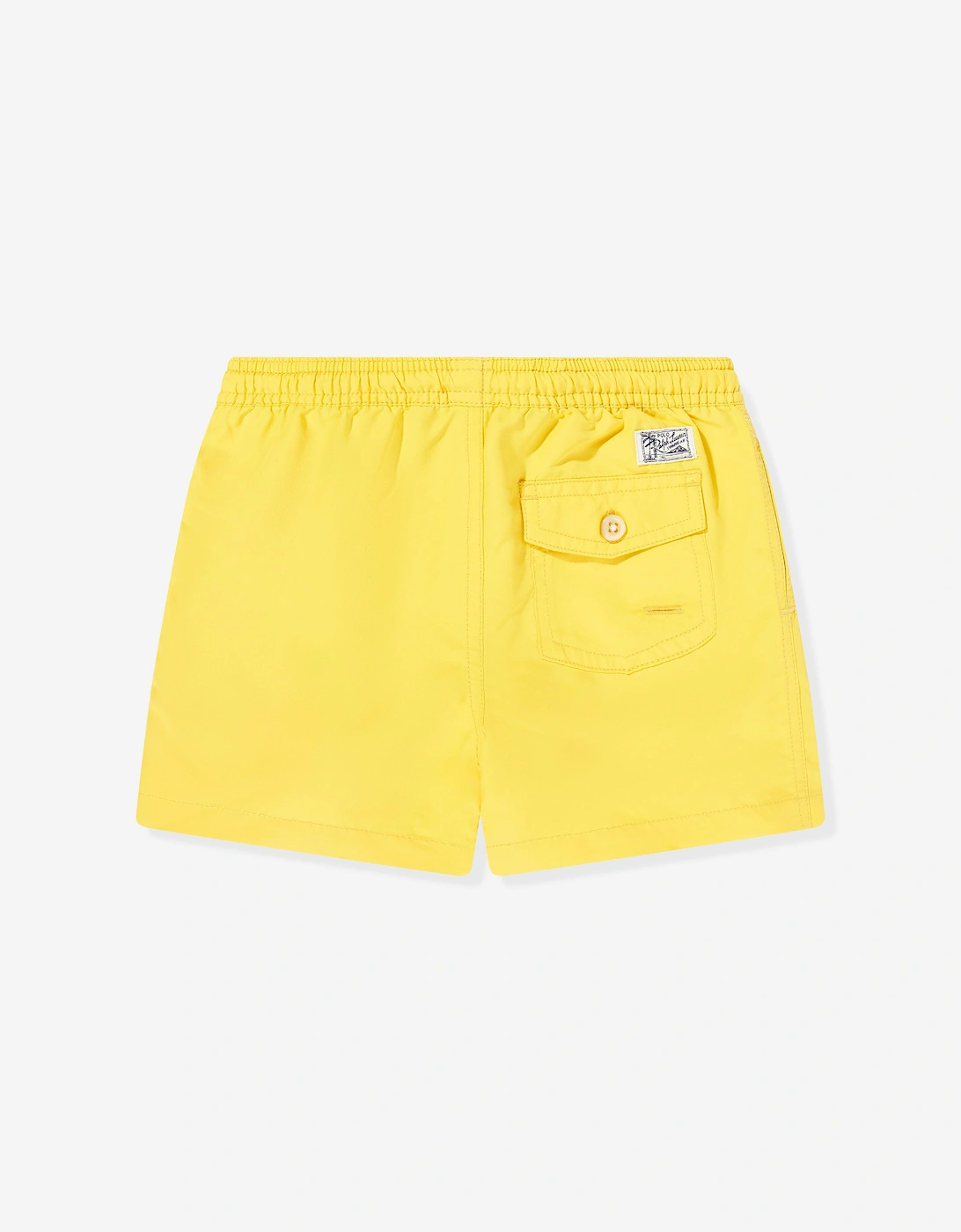 Boys Logo Swim Shorts in Yellow