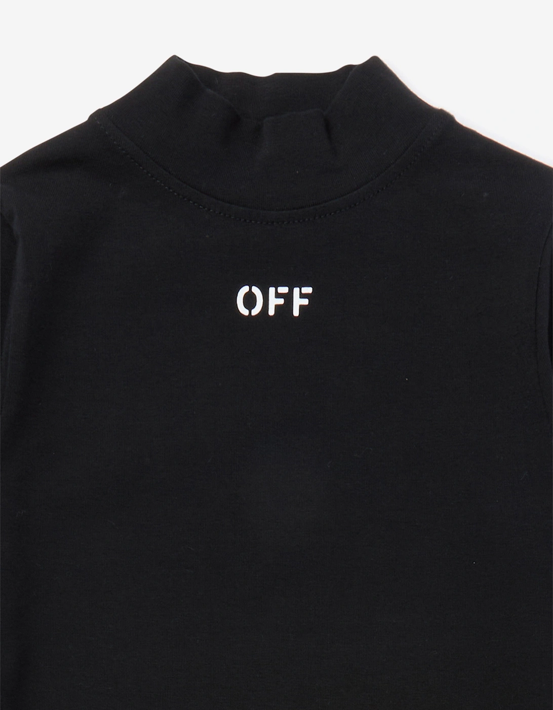 Girls Off Stamp 2nd Skin Dress in Black