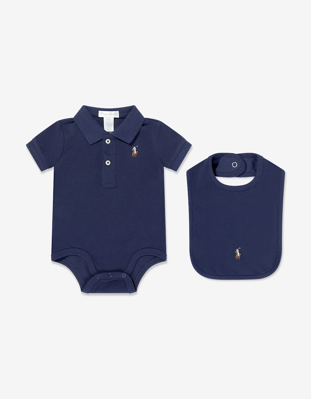 Baby Boys Bodysuit Gift Set in Navy, 7 of 6
