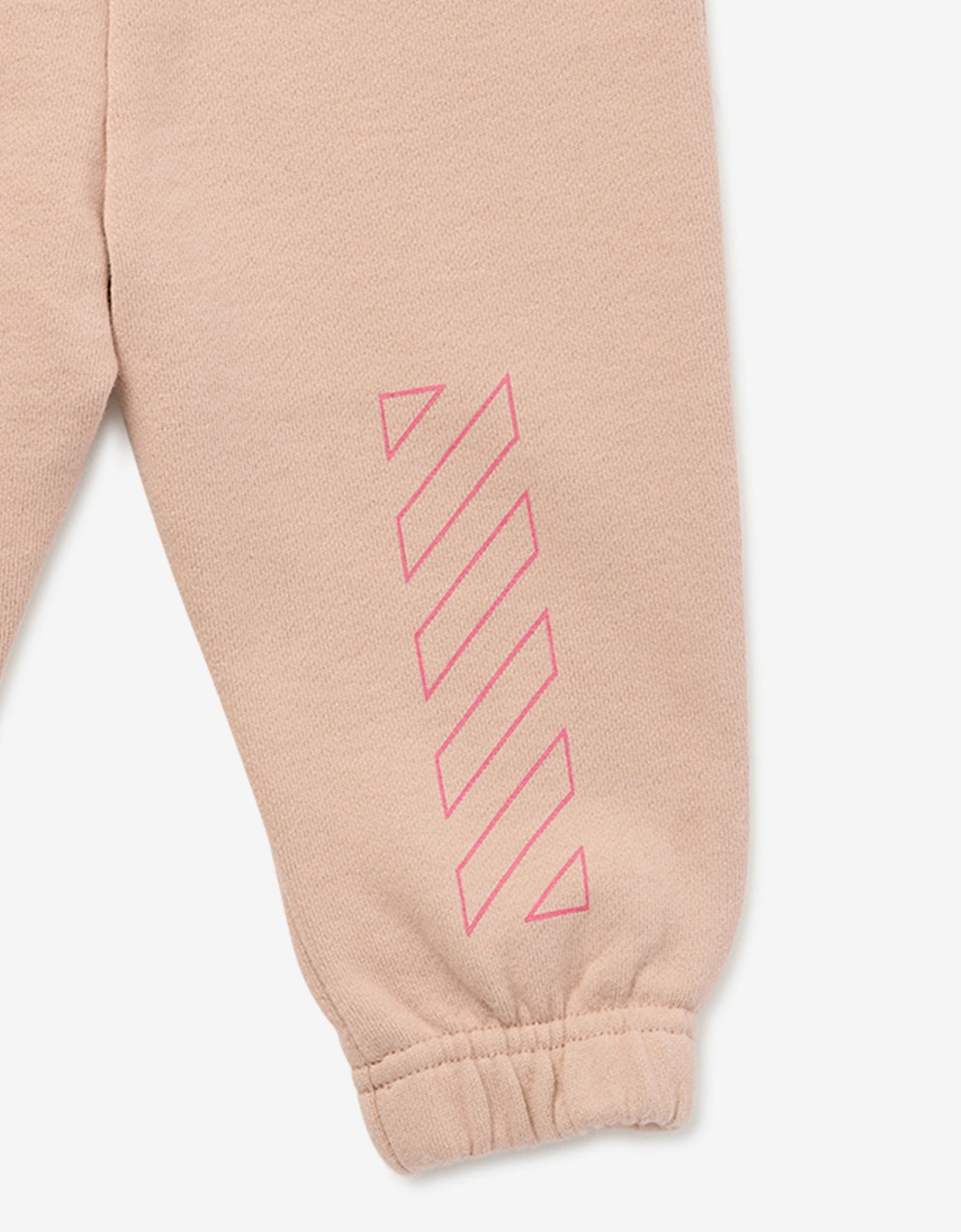 Baby Girls Bookish Diagonal Joggers in Pink