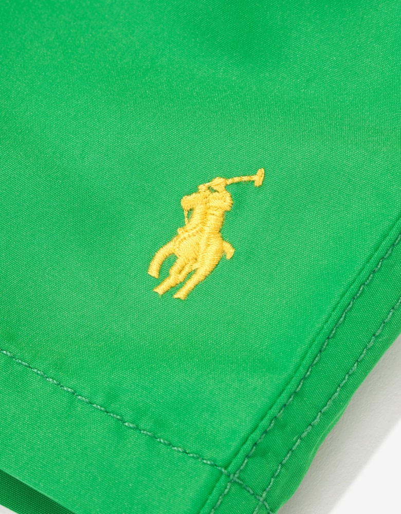 Boys Logo Swim Shorts in Green