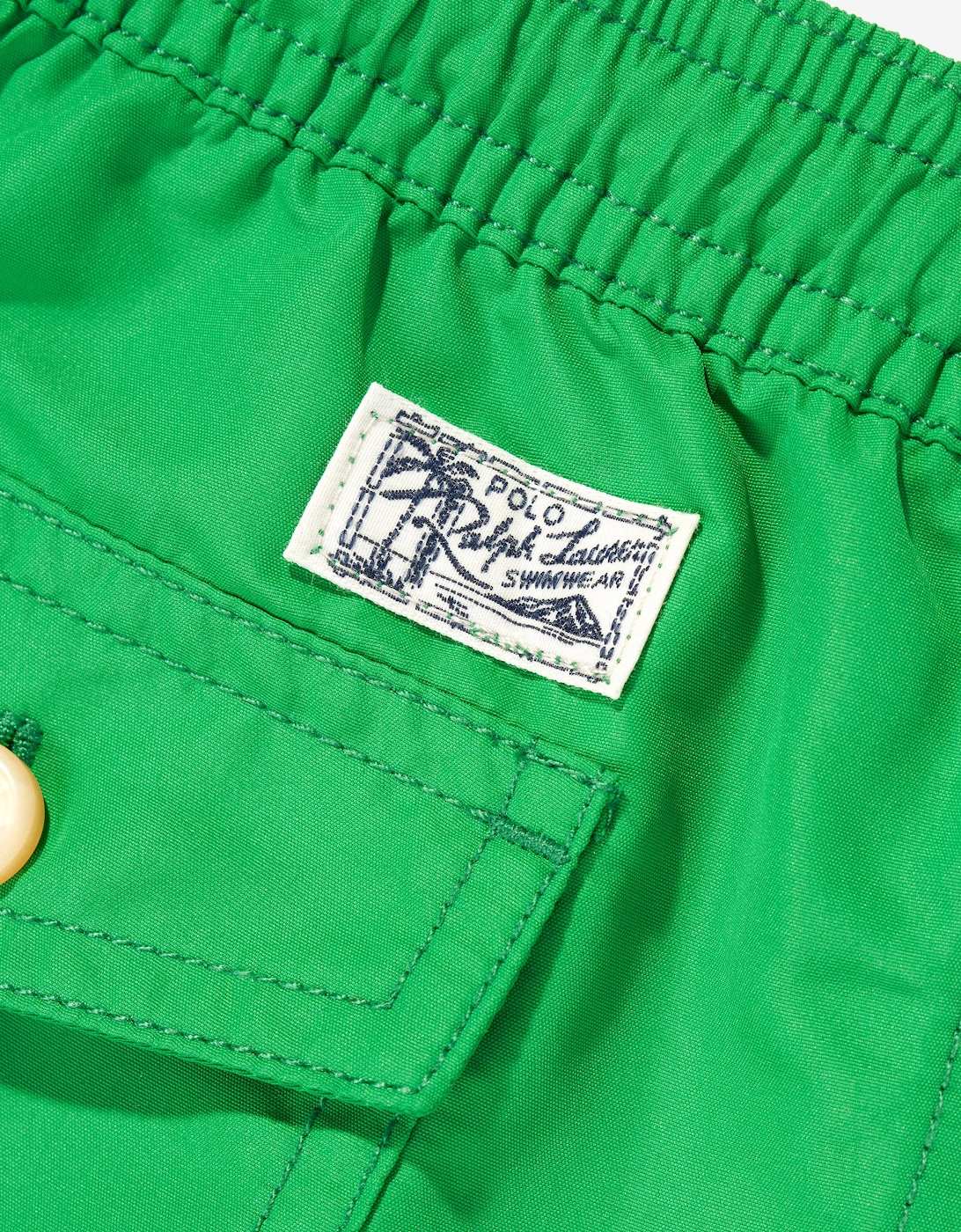 Boys Logo Swim Shorts in Green