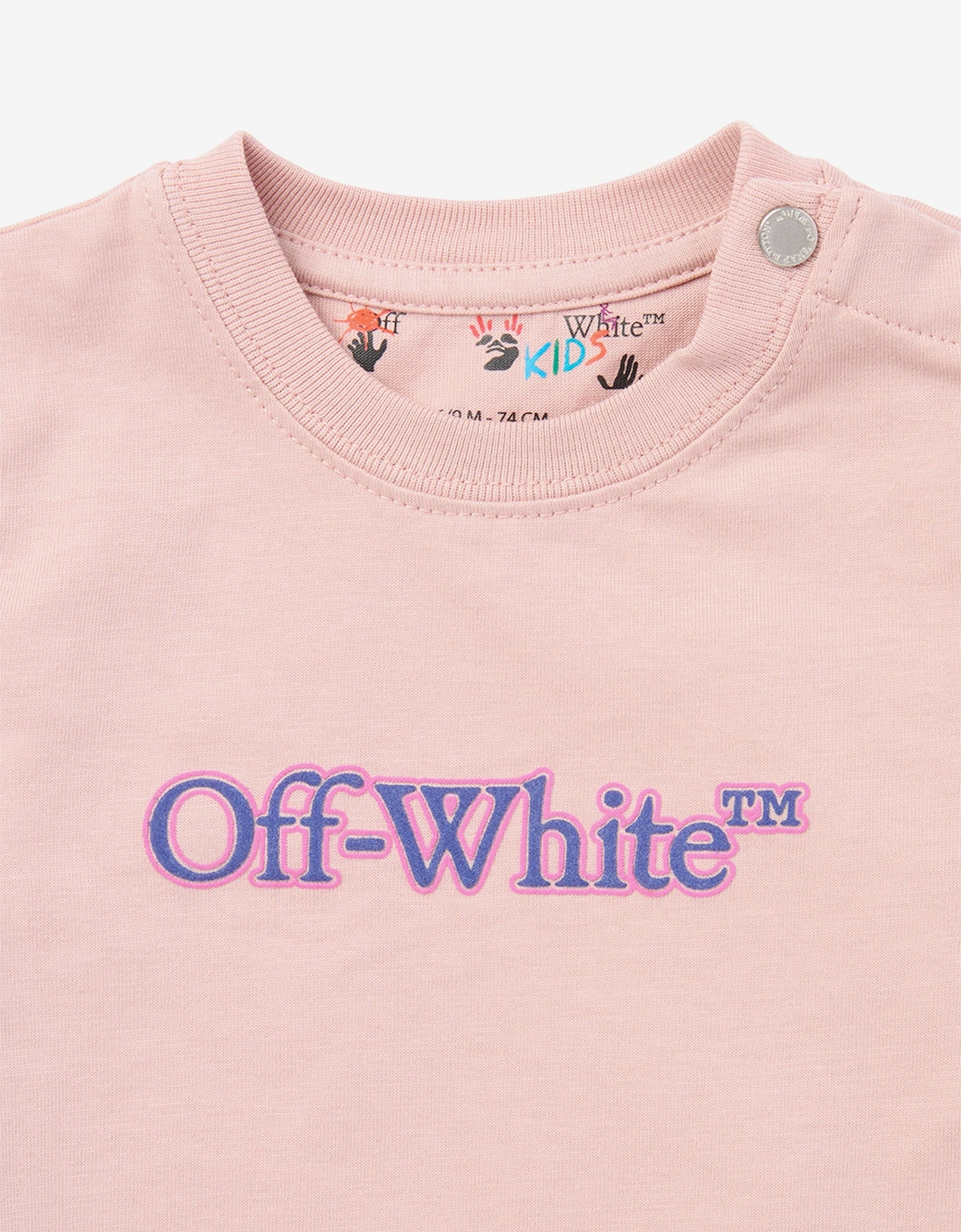 Baby Girls Big Bookish Puff T-Shirt in Pink