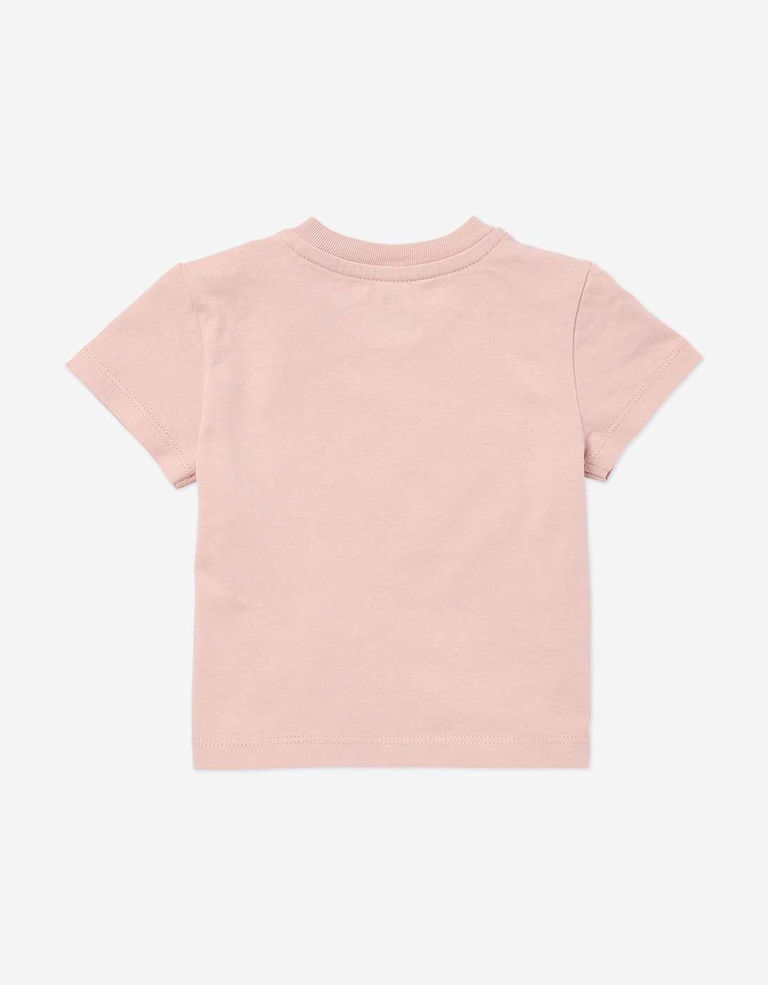 Baby Girls Big Bookish Puff T-Shirt in Pink