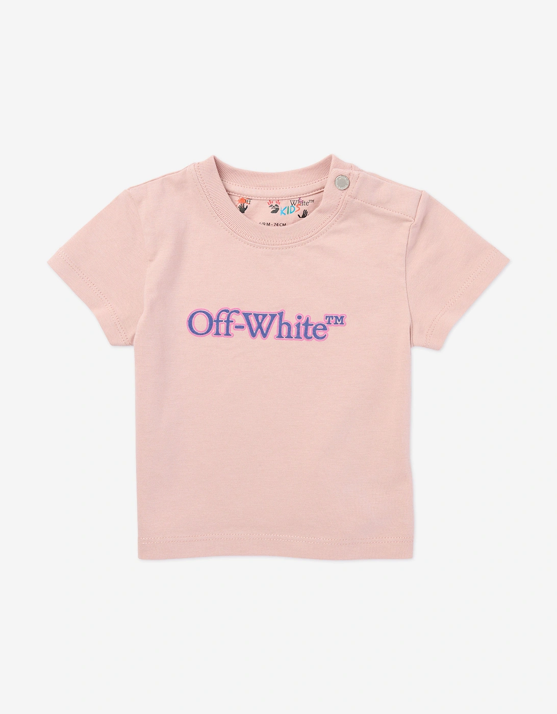 Baby Girls Big Bookish Puff T-Shirt in Pink, 4 of 3