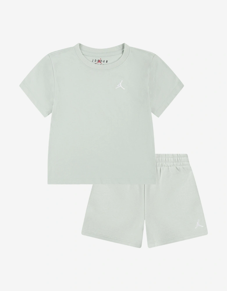 Jordan Girls Brooklyn Essential Short Set in Green