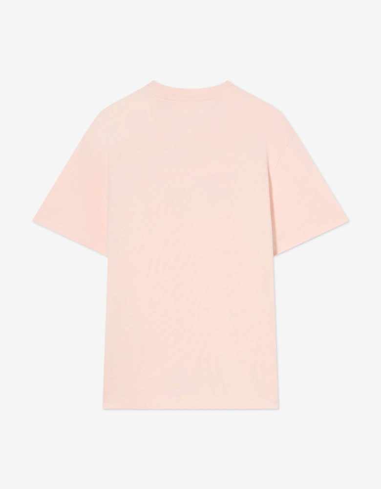 Girls Big Bookish Puff T-Shirt in Pink