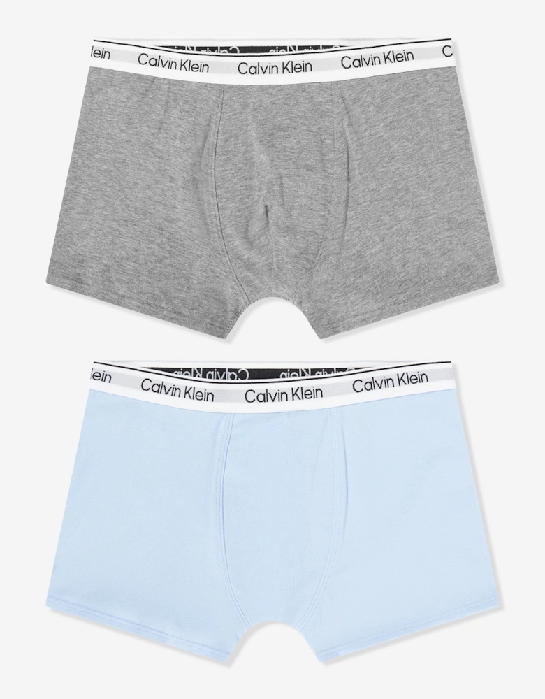 Boys 2 Pack Boxer Shorts Set in Multicolour