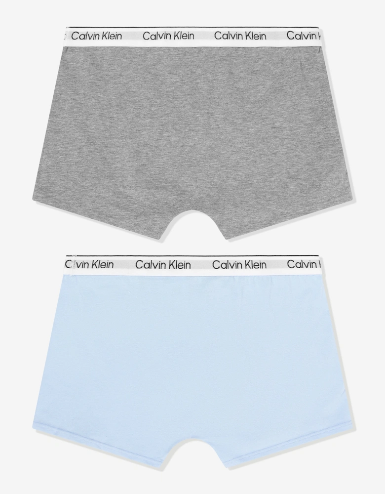 Boys 2 Pack Boxer Shorts Set in Multicolour