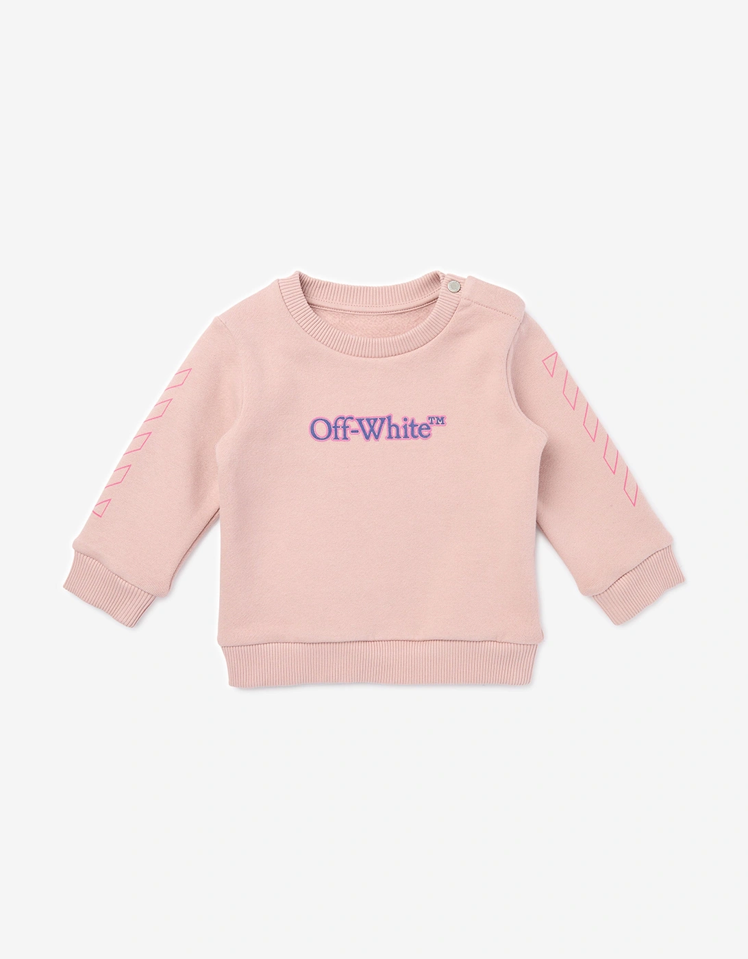 Baby Girls Big Bookish Puff Sweatshirt in Pink, 5 of 4
