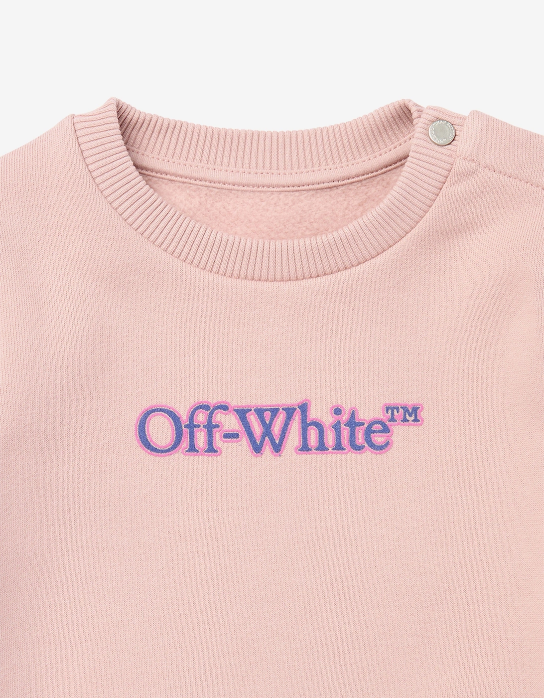 Baby Girls Big Bookish Puff Sweatshirt in Pink